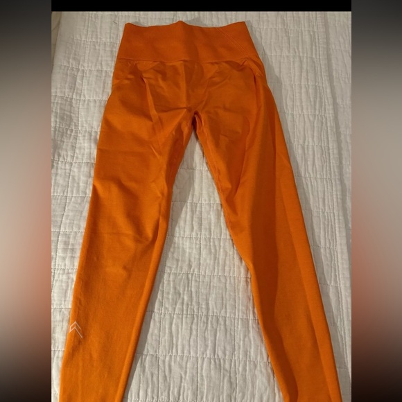 Oner Active Effortless Flame red leggings - Picture 2 of 5